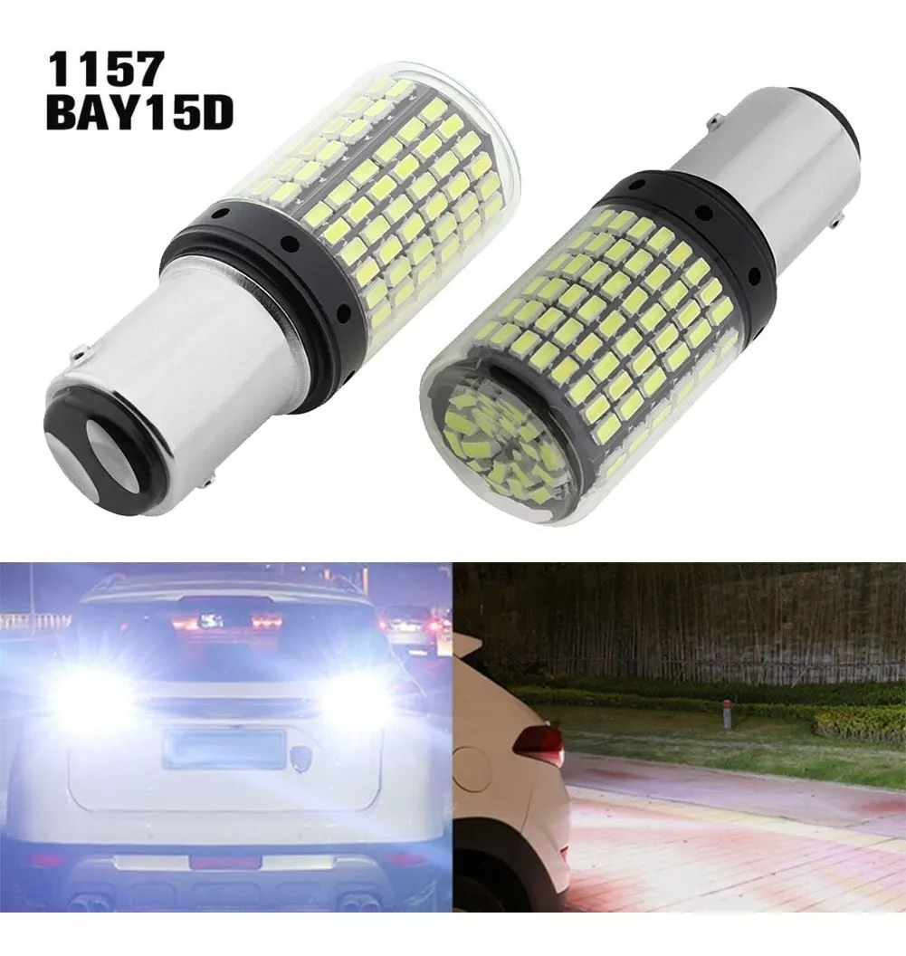 X2 AMPOLLETA DESTELLANTE BLANCA LUZ LED ESTROBO CANBUS /RYC - 2