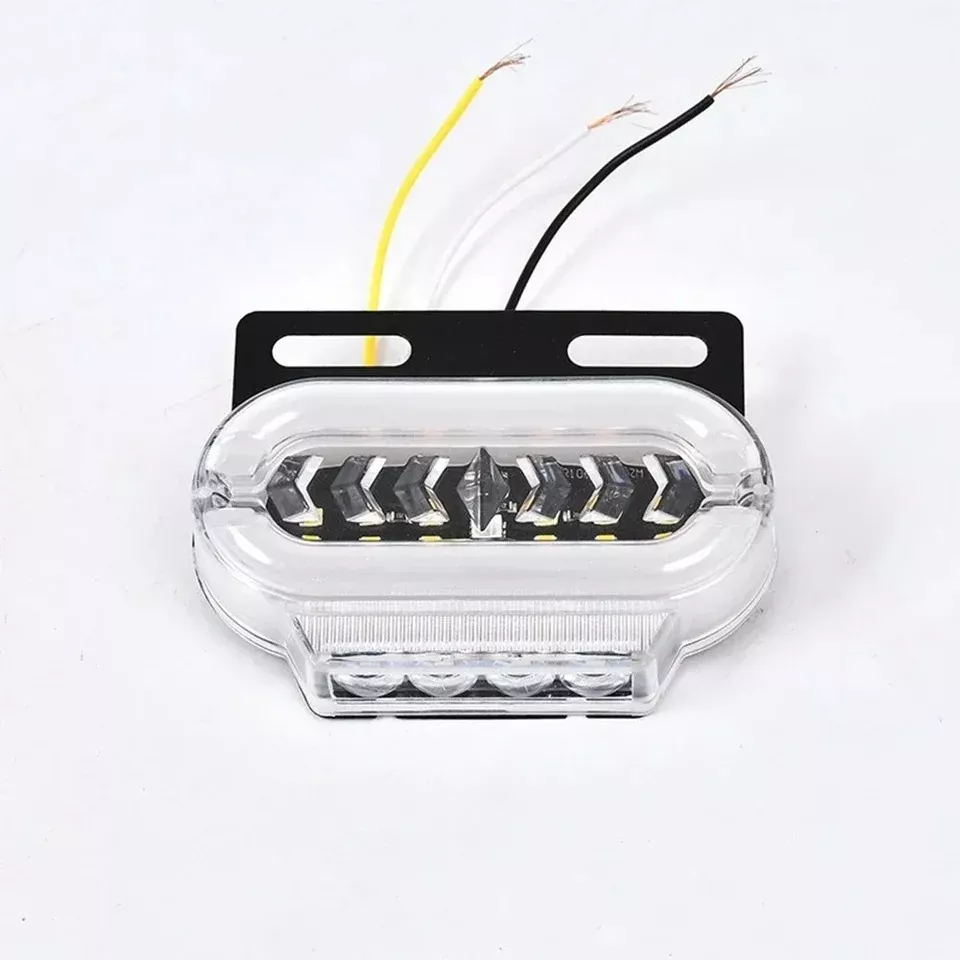 X4 LUZ LED TROCHA BICOLOR LUZ LATERAL LED ADVERTENCIA 24V - 4