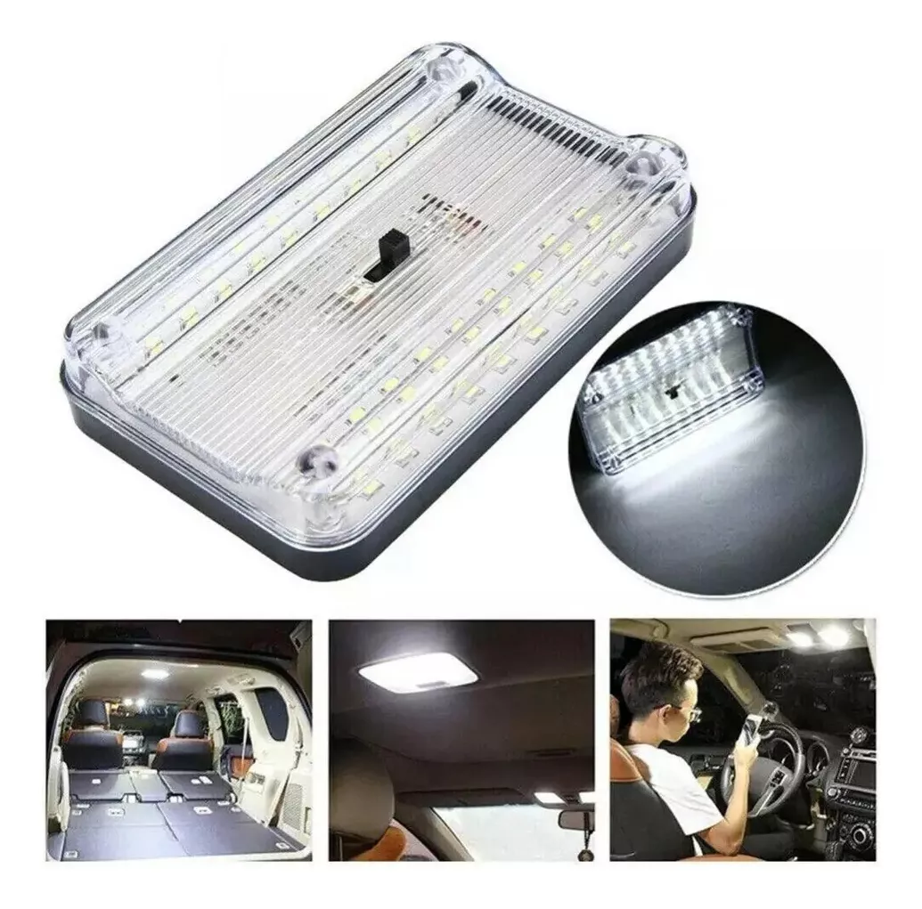 LUZ DE INTERIOR LED PGYTECH DE TECHO PARA AUTO UNIVERSAL 36 BLANCO - 1