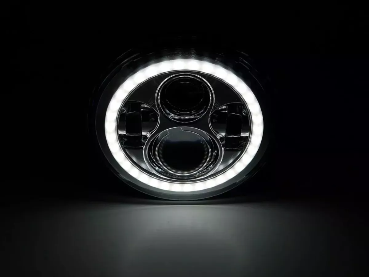 FOCO LED QUÍMICA UNIVERSAL OJO DE ANGEL JEPP 7 PULGADAS. PAR - 3