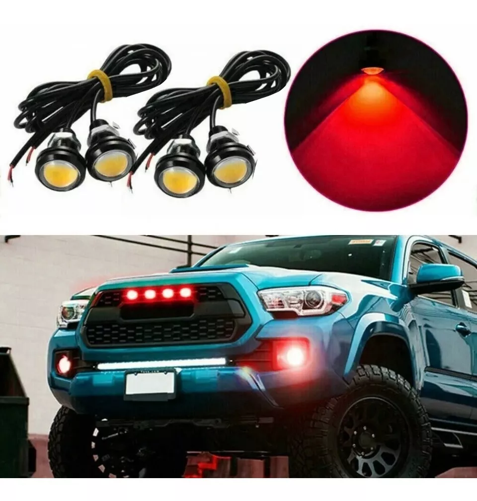 X4 OJO DE ÁGUILA LUCES LED 23MM 9W AUTO TUNING UNIVERSAL RYC - 2