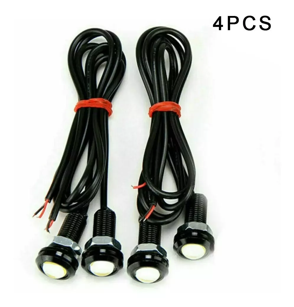 X4 OJO DE ÁGUILA LUCES LED 23MM 9W AUTO TUNING UNIVERSAL RYC - 5