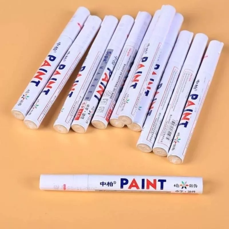 PACK X12 LÁPIZ PLUMÓN FINGERPAINTS MARCADOR PINTA NEUMÁTICOS BLANCO R&C - 2