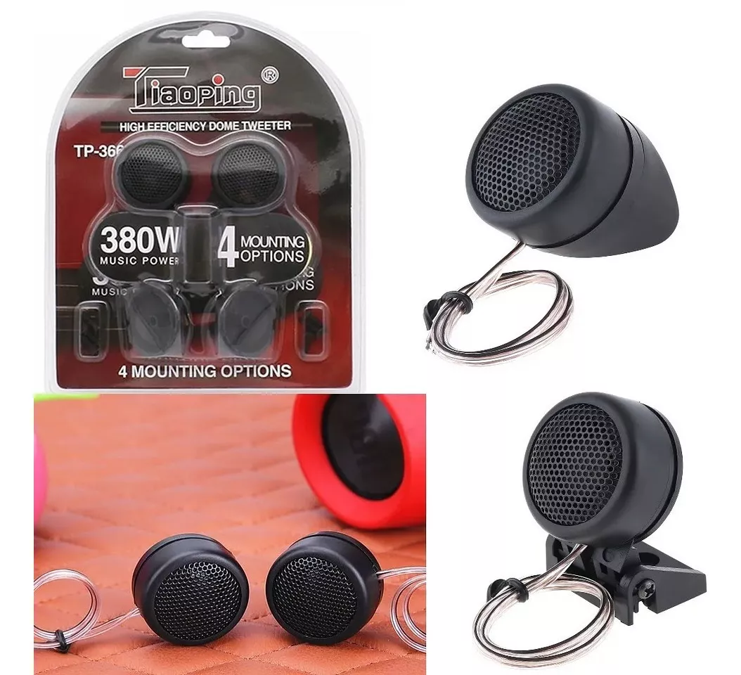 TWEETER X2 PARLANTE OPTIMIZADOR SONIDO 380W TP-366 /R&C - 1