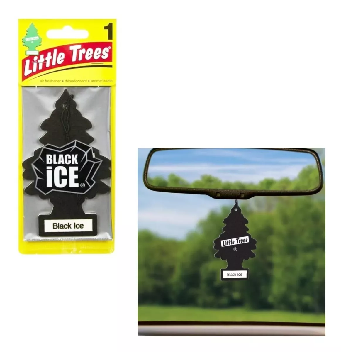 PACK X10 PINO AROMÁTICO COLGANTE AUTO CASA LITTLE TREES RYC - 2
