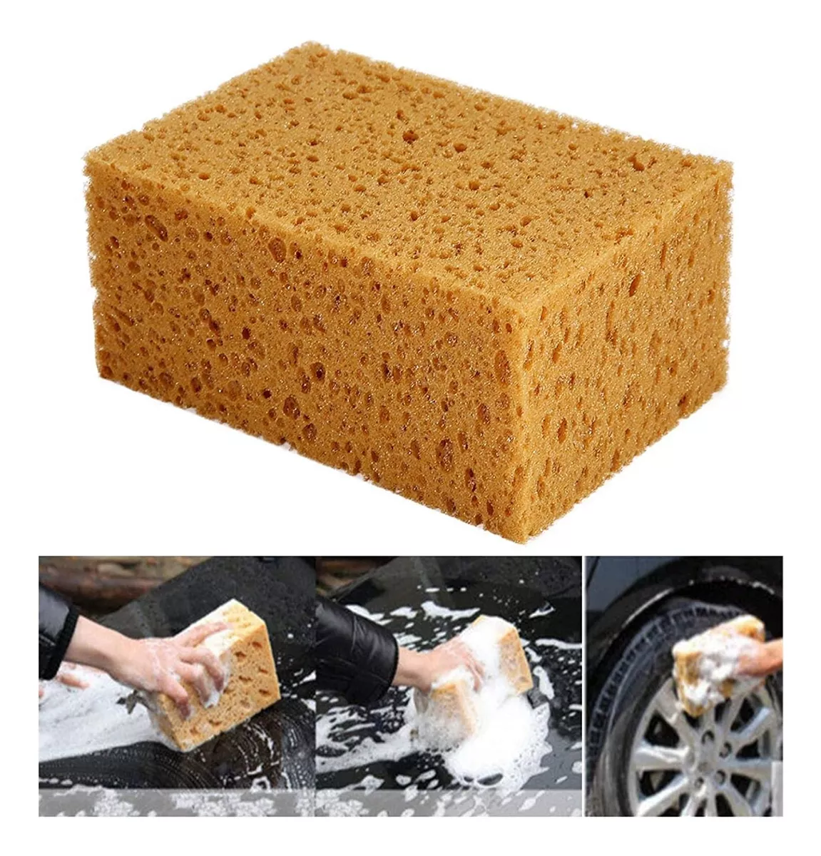 ESPONJA PARA LAVADO DE AUTO, ESPONJA LIMPIEZA AUTO MOTO /R&C - 1