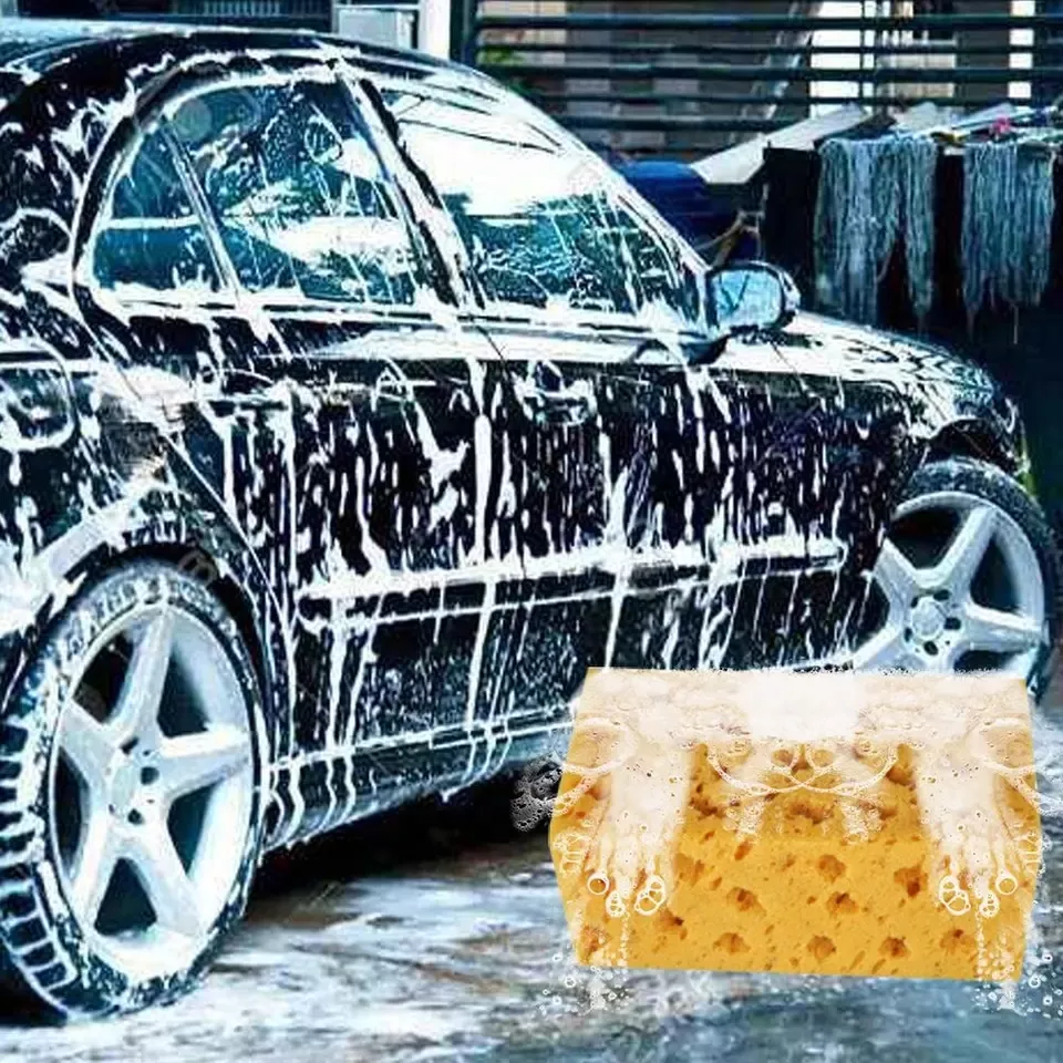 ESPONJA PARA LAVADO DE AUTO, ESPONJA LIMPIEZA AUTO MOTO /R&C - 4