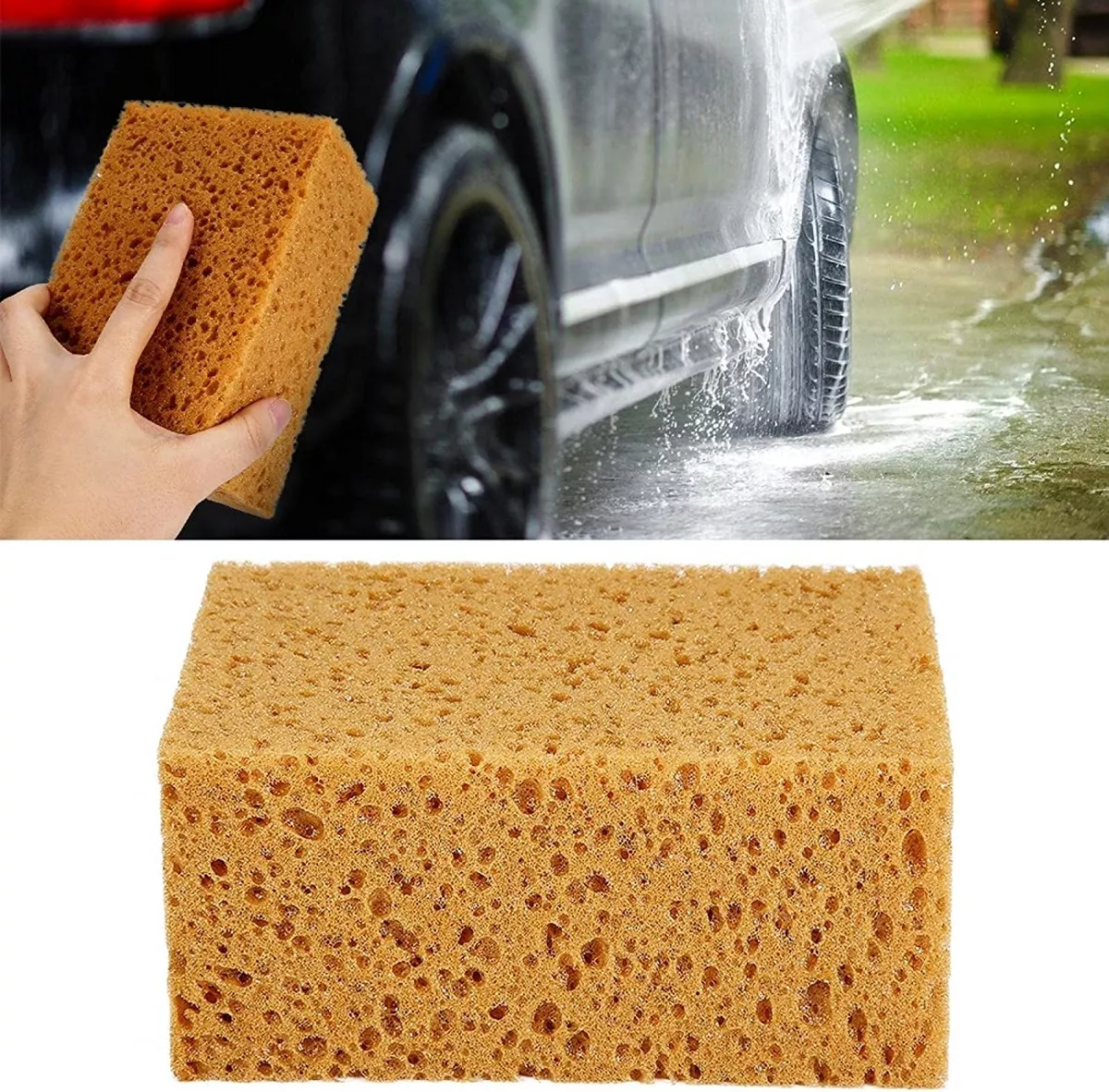 ESPONJA PARA LAVADO DE AUTO, ESPONJA LIMPIEZA AUTO MOTO /R&C - 5