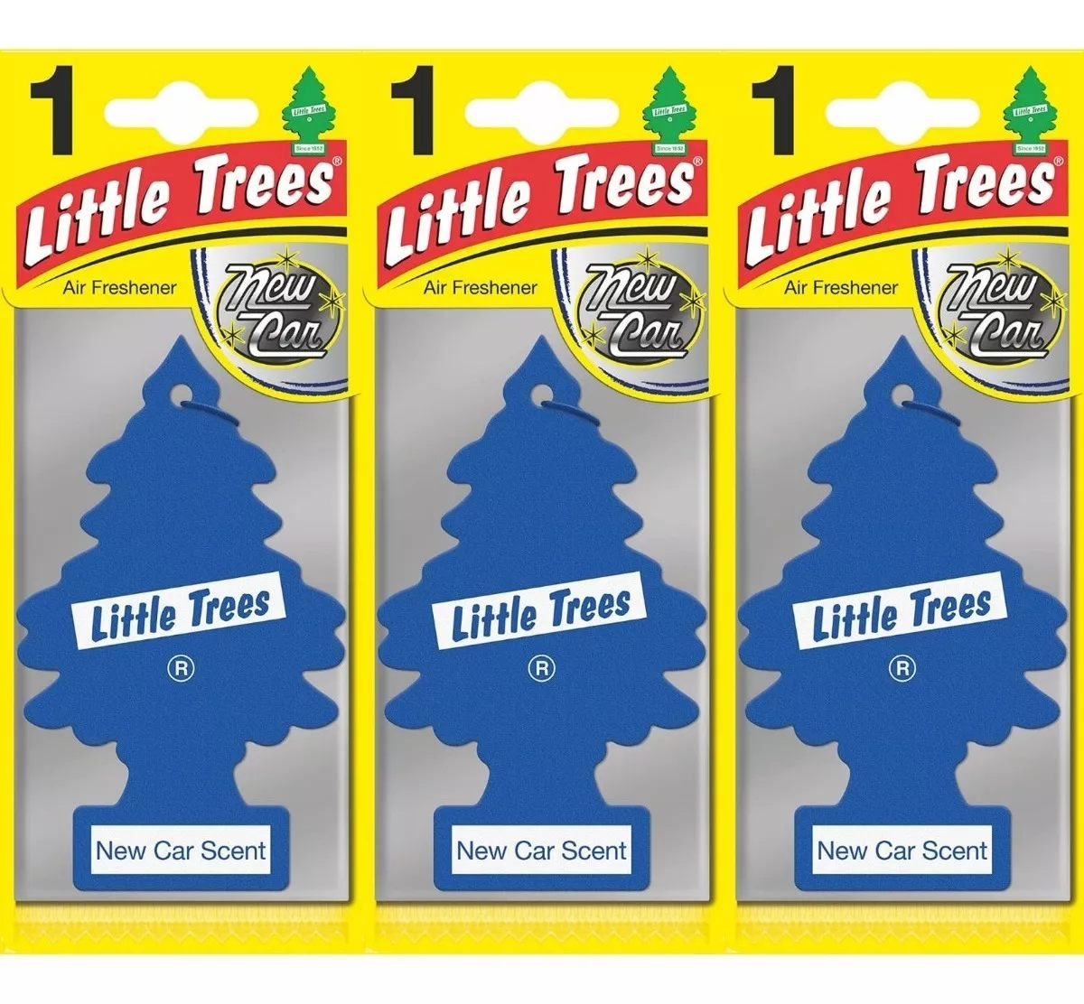 PACK X3 PINO AROMÁTICO COLGANTE AUTO Y CASA LITTLE TREES RYC - 2