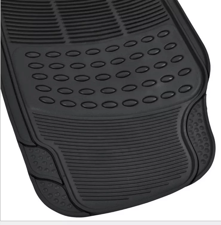 ALFOMBRA QUÍMICA UNIVERSAL PISO DE GOMA AUTO UNIVERSAL 4 PIEZAS PREMIUN /R&C - 4