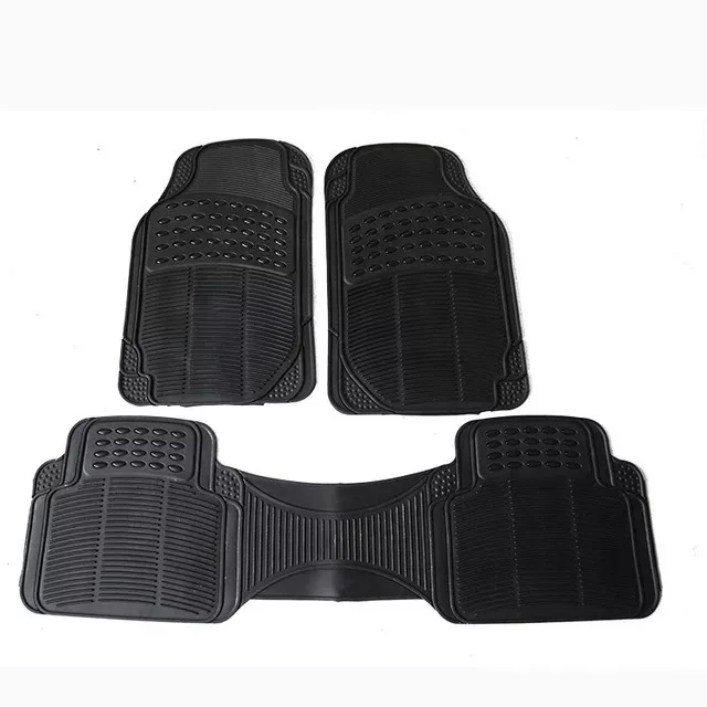 ALFOMBRA QUÍMICA UNIVERSAL PISO DE GOMA AUTO UNIVERSAL 3 PIEZAS CAMELLO /R - 1