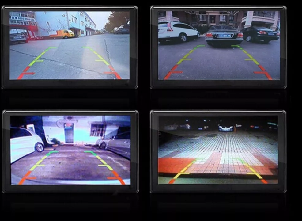 CAMARA DE REVERSA HD EMBUTIDA 8 LED RETROCESO VISION NOCTURN - 3