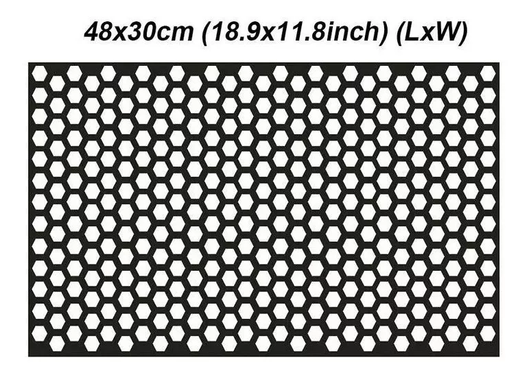 X2 VINILO ADHESIVO FOCO ÓPTICO PANAL 48X30CM AUTO TUNNING - 3