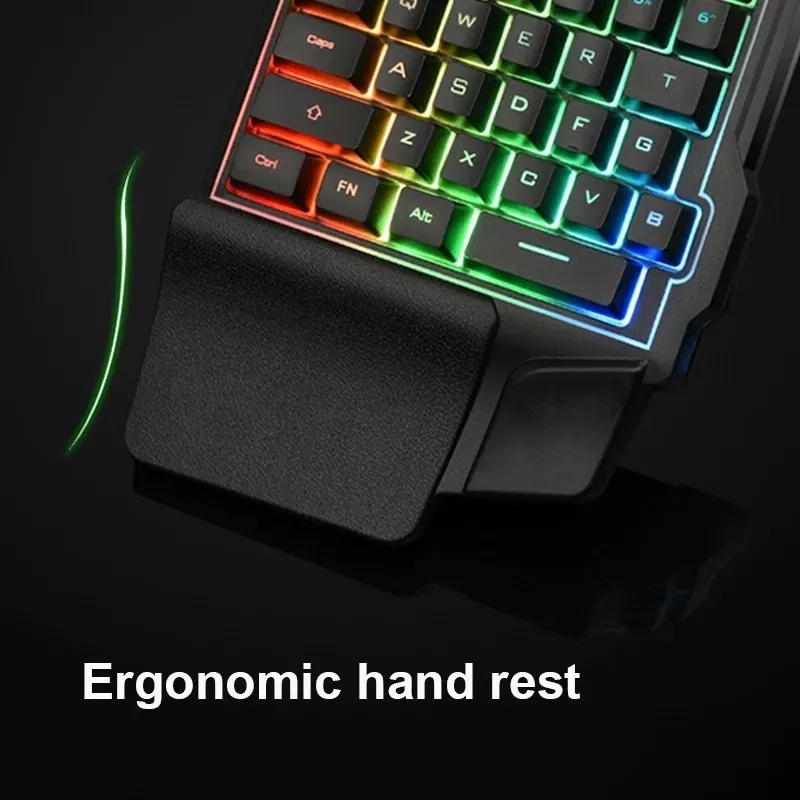 TECLADO GAMER PC INKER K7 35 TECLAS RGB / R&C - 3