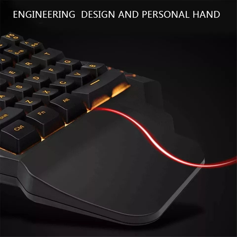 TECLADO GAMER PC INKER K7 35 TECLAS RGB / R&C - 4