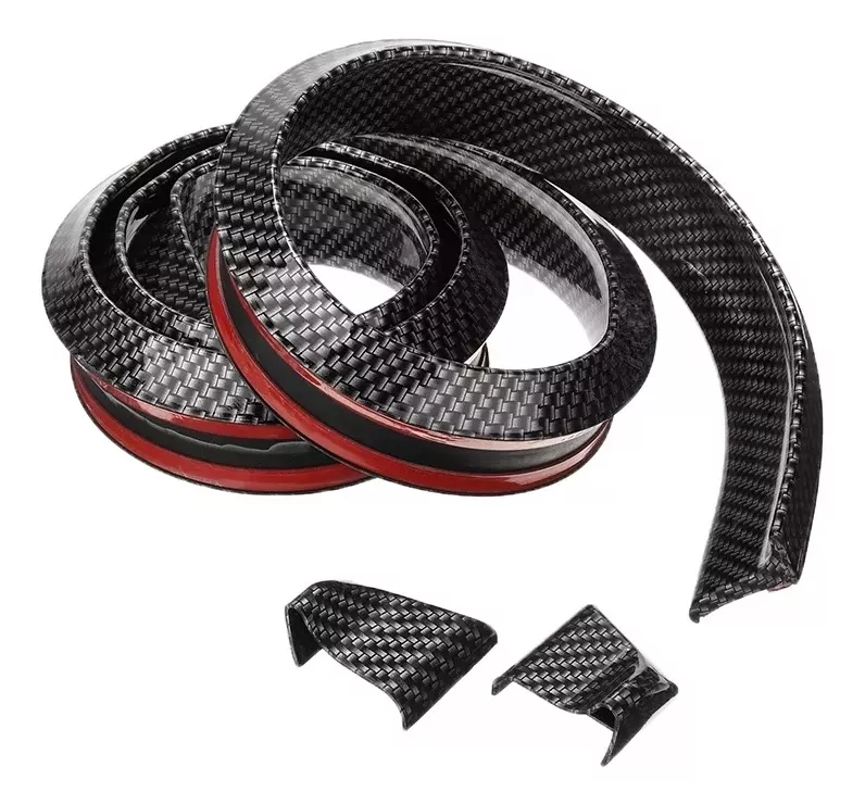 ALERON LIP SPOILER MALETA BRILLANTE 1.50MT UNIVERSAL AUTO - 2