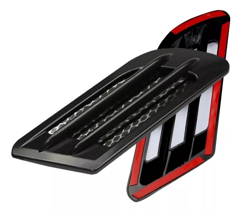 X2 TOMA DE AIRE LATERAL Y CAPOT ADHESIVA AUTO TUNNING/RYC - 4