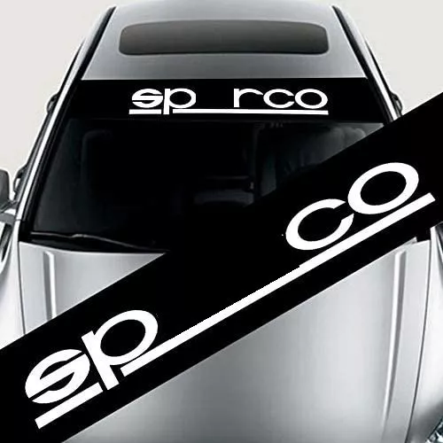 VINILO FRANJA STICKER PARABRISAS SPAR AUTO UNIVERSAL /R&C - 3