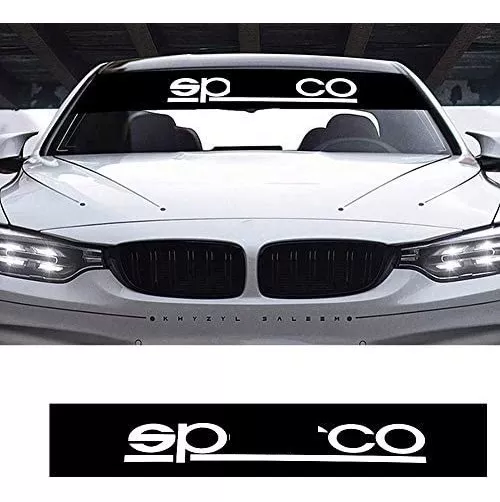 VINILO FRANJA STICKER PARABRISAS SPAR AUTO UNIVERSAL /R&C - 2