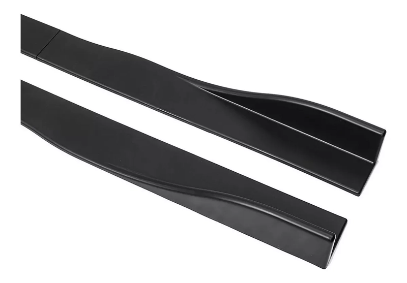 LIP BUMPER LATERAL QUÍMICA UNIVERSAL 2MTS FALDÓN NEGRO BRILLANTE UNIVERSAL /R& - 4