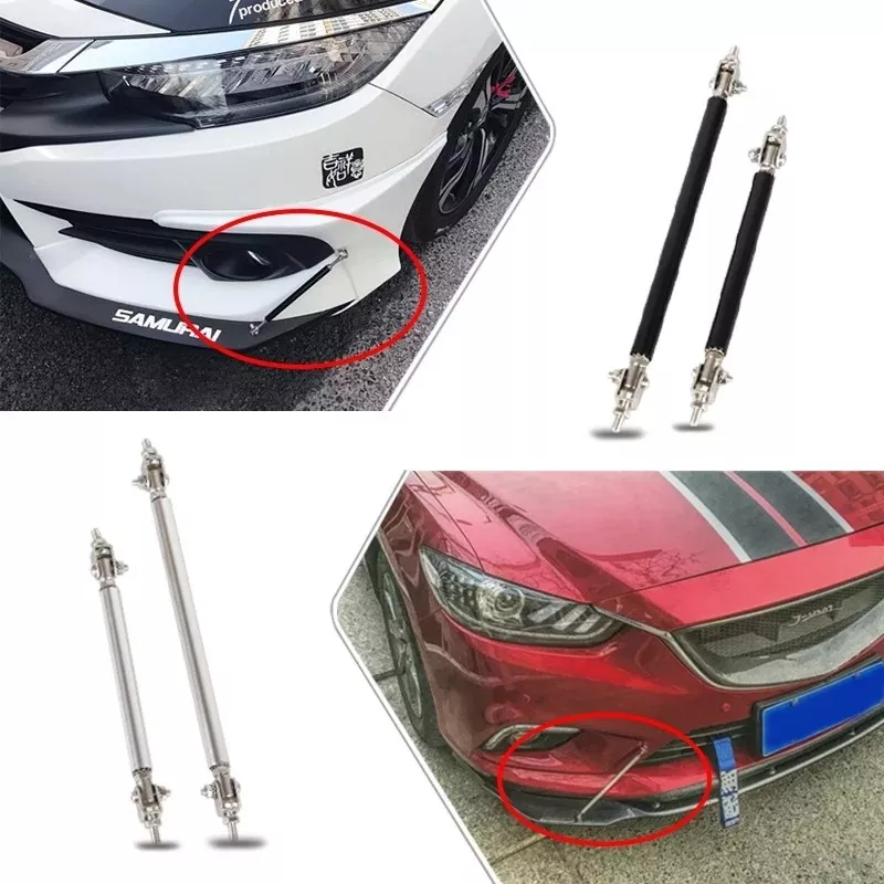 SOPORTE LIP FRONTAL METAL PARACHOQUE TUNING UNIVERSAL /R&C - 3