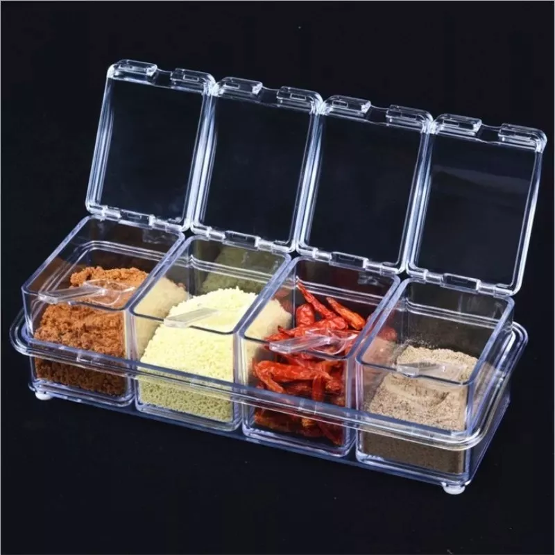 ESPECIERO FRASCOS DE COCINA PARA CONDIMENTOS ORGANIZADOR /RY - 4