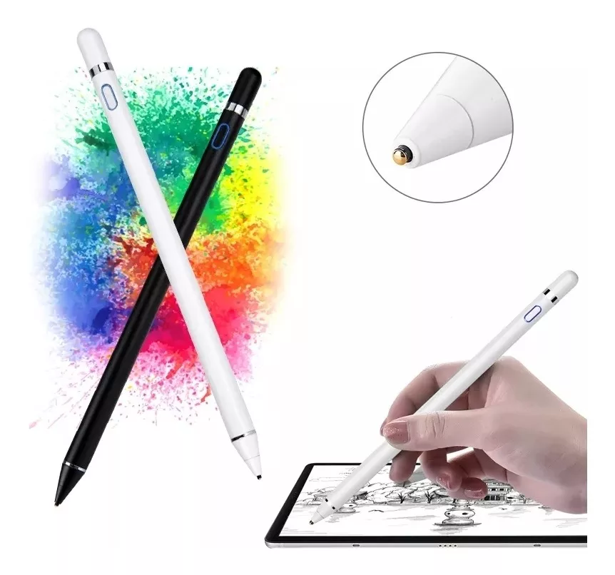 LÁPIZ ÓPTICO TÁCTIL PARA TABLET, IPAD, IOS, ANDROID STYLUS - 1