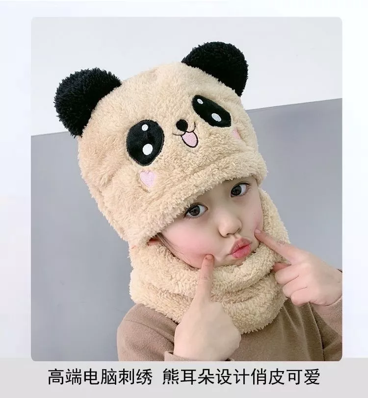 GORRO CON CUELLO PARA BEBÉ NIÑO/A DISEÑO INVIERNO CALIENTITO - 3