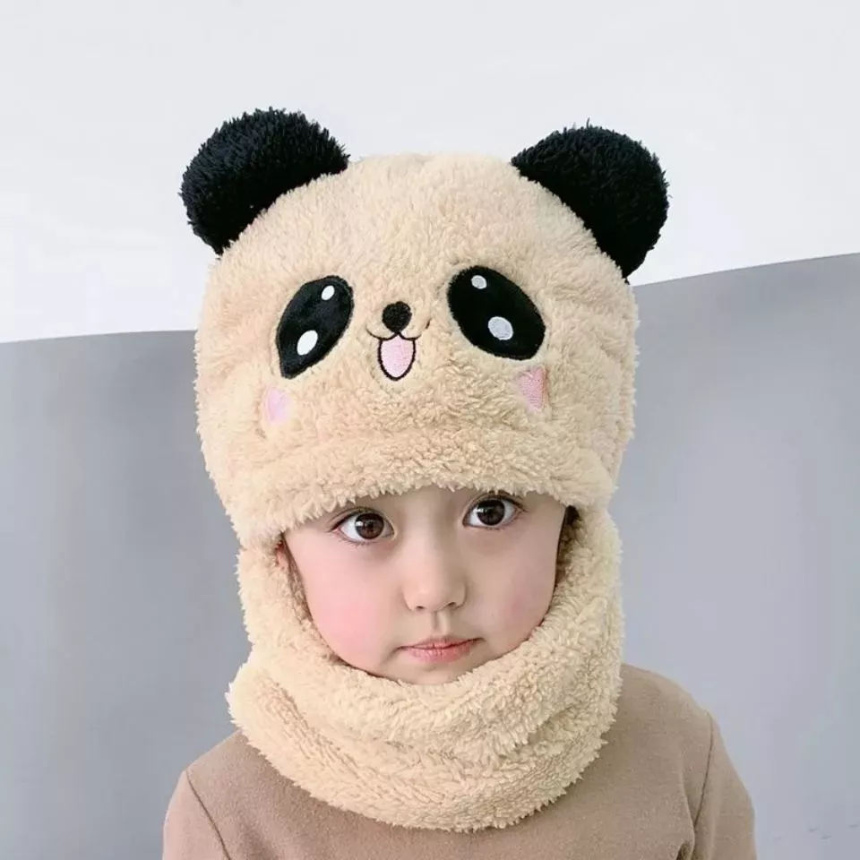 GORRO CON CUELLO PARA BEBÉ NIÑO/A DISEÑO INVIERNO CALIENTITO - 5