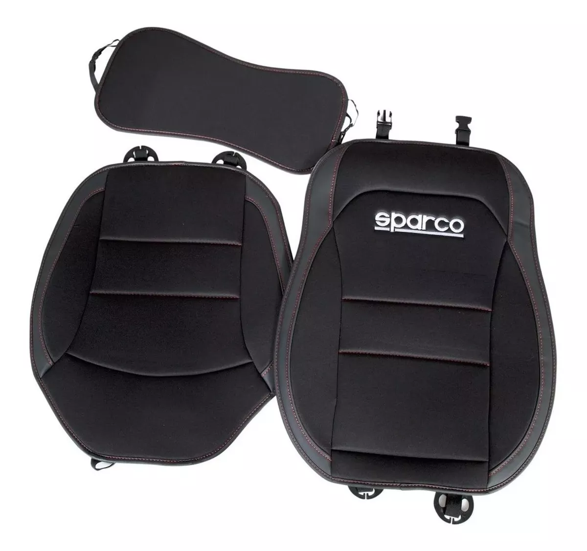 FUNDA CUBRE ASIENTO AUTO RESPALD INDIVIDUAL SPARCO UNIVERSAL - 3