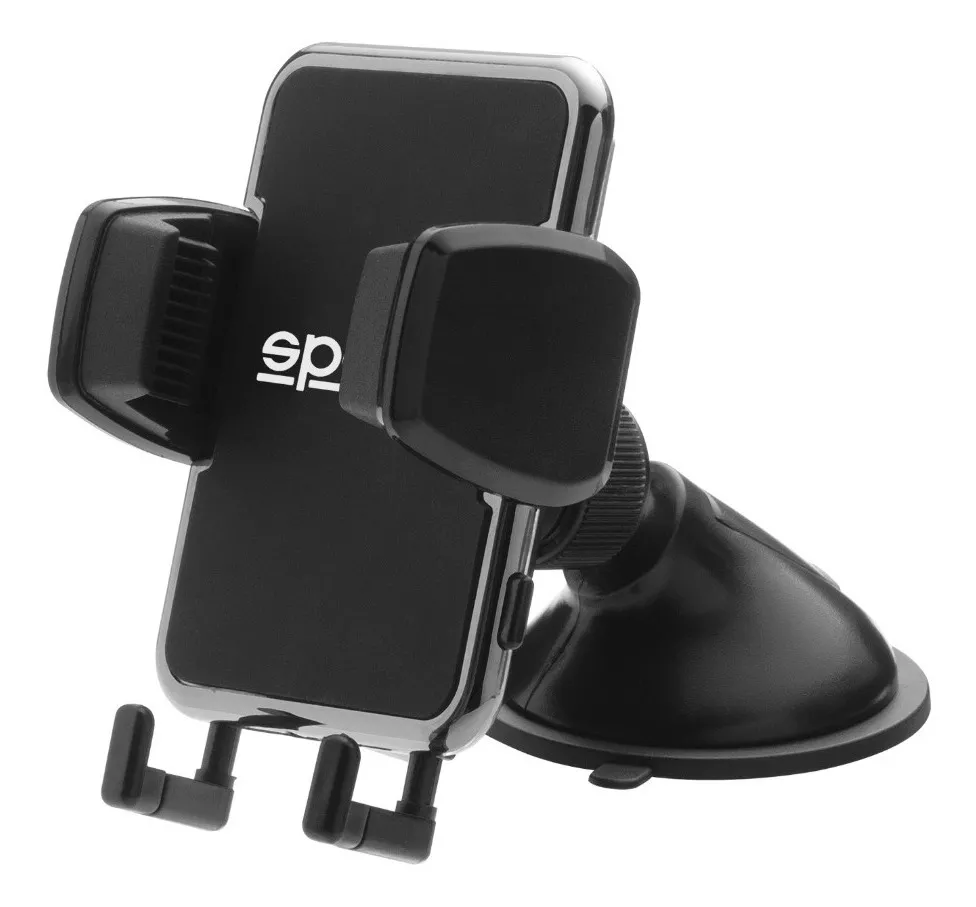 PORTA CELULAR AUTO VENTOSA PINZA 360° SPARCO ORIGINAL AJUSTA - 2