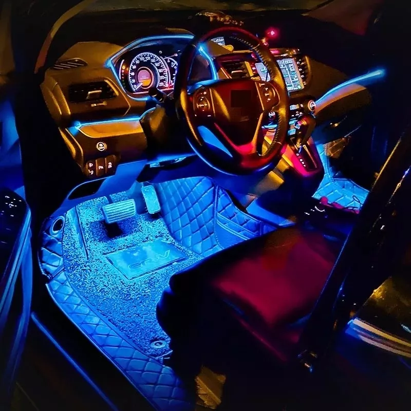 TIRAX4 LED LUZ PISO INTERIOR AUTO +CONTROL RITMICA/R&C - 2