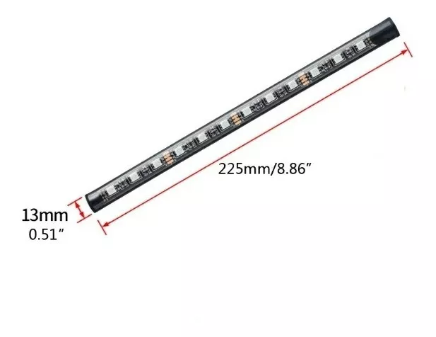 TIRAX4 LED LUZ PISO INTERIOR AUTO +CONTROL RITMICA/R&C - 5