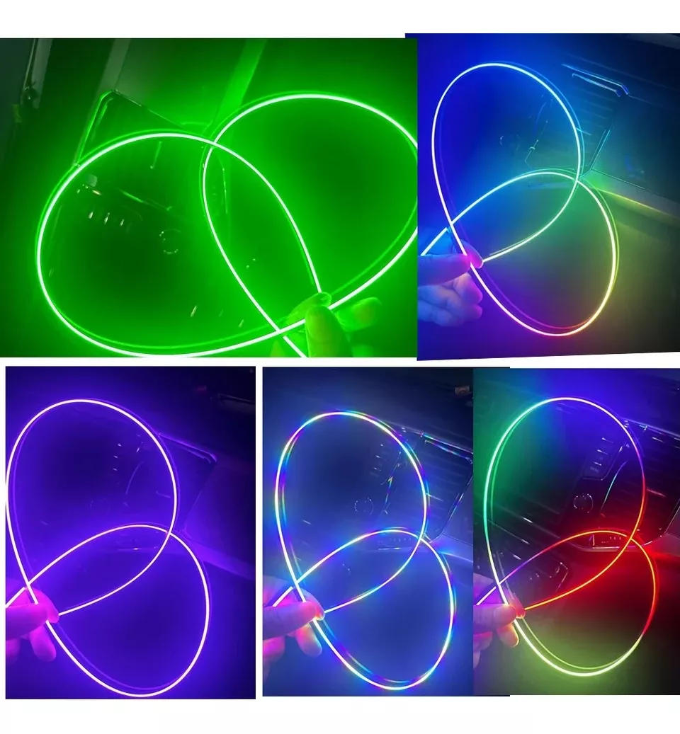 HILO LED TABLERO LUZ RGB ARCOIRIS USB +BLUETOOTH CONTROL - 3