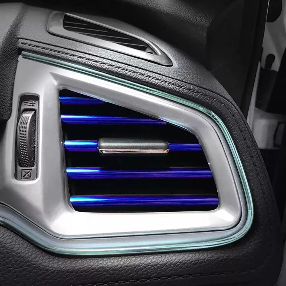 MOLDURA DECORATIVA REJILLA VENTILACIÓN TUNING AUTO UNIVERSAL - 1