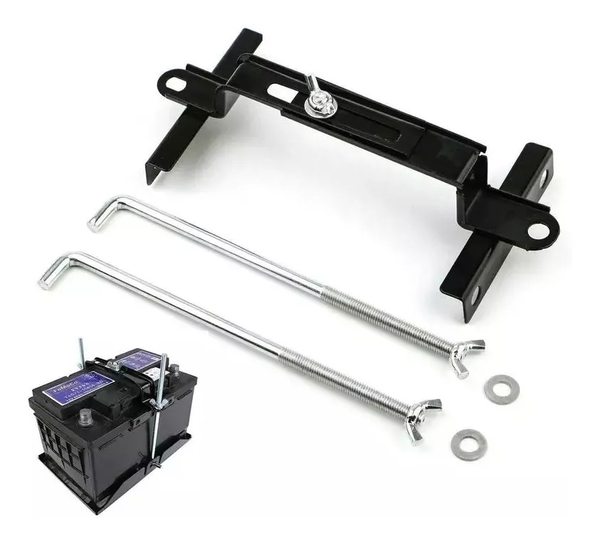 SOPORTE DE BATERÍA AJUSTABLE DE AUTO ESTABILIZADOR SEGURO - 1