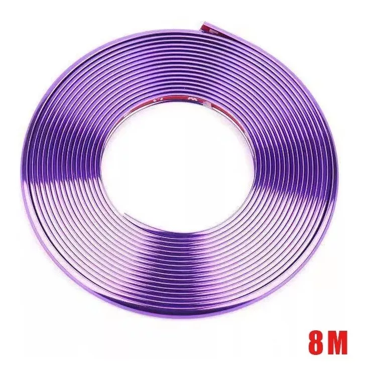 MOLDURA PARA LLANTAS DECORATIVA Y PROTECTORA AUTO TUNING RYC - 2