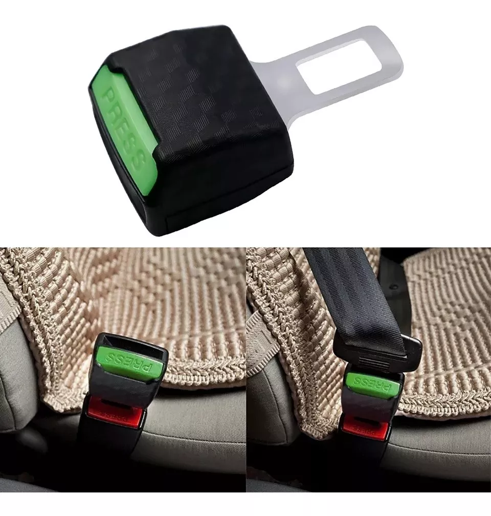 X2 HEBILLA CINTURÓN DE SEGURIDAD EXTENSOR CINTURÓN AUTO/ R&C - 3