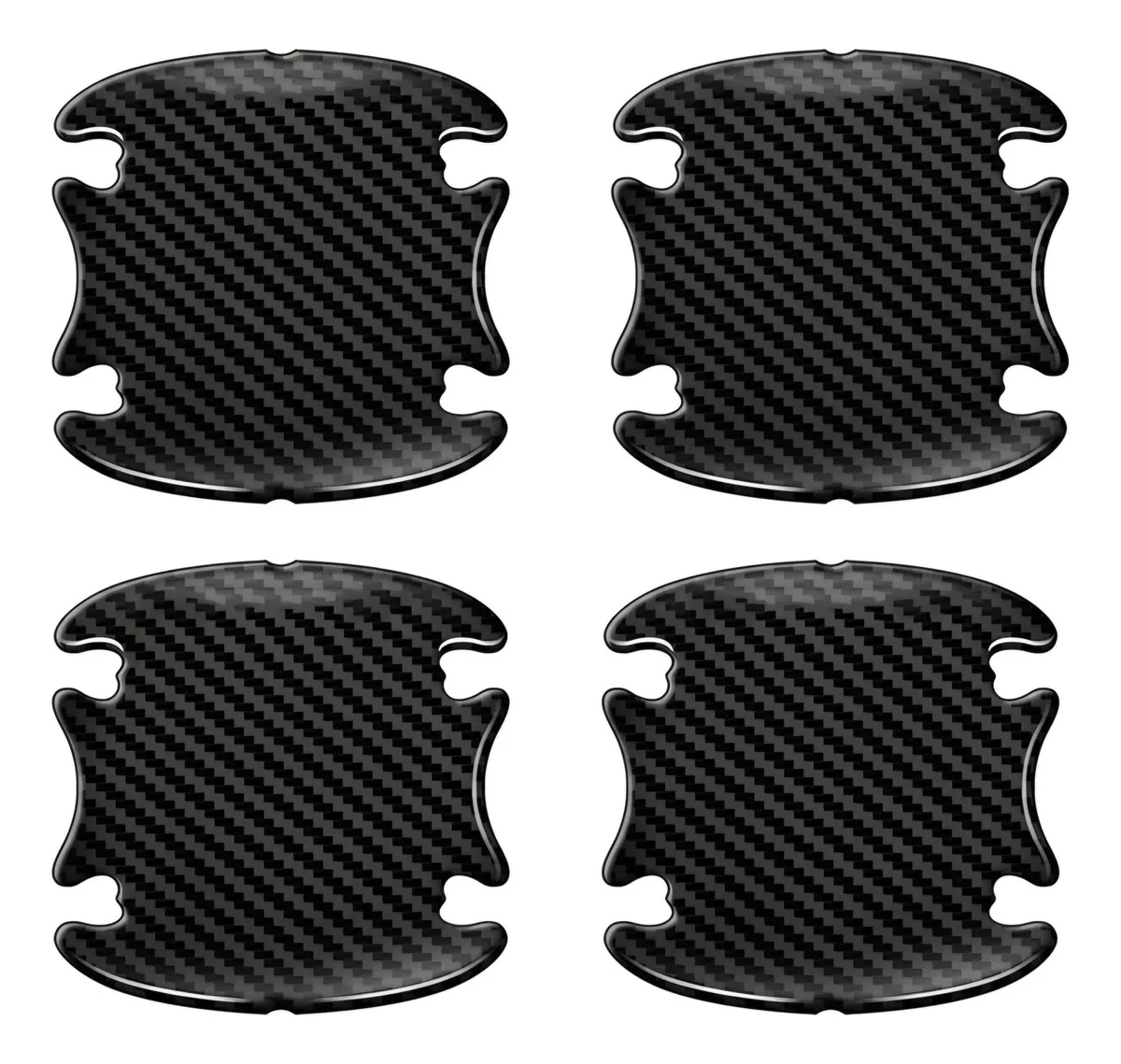 X4 PROTECTOR DE PUERTA MANILLA FLEXIBLE ADHESIVO PVC AUTO - 1