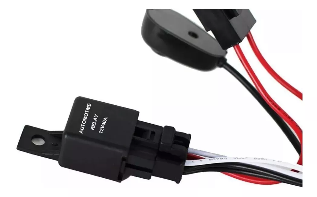 KIT RAMAL CABLES INSTALACIÓN NEBLINERO + RELAY Y BOTÓN 12V - 3