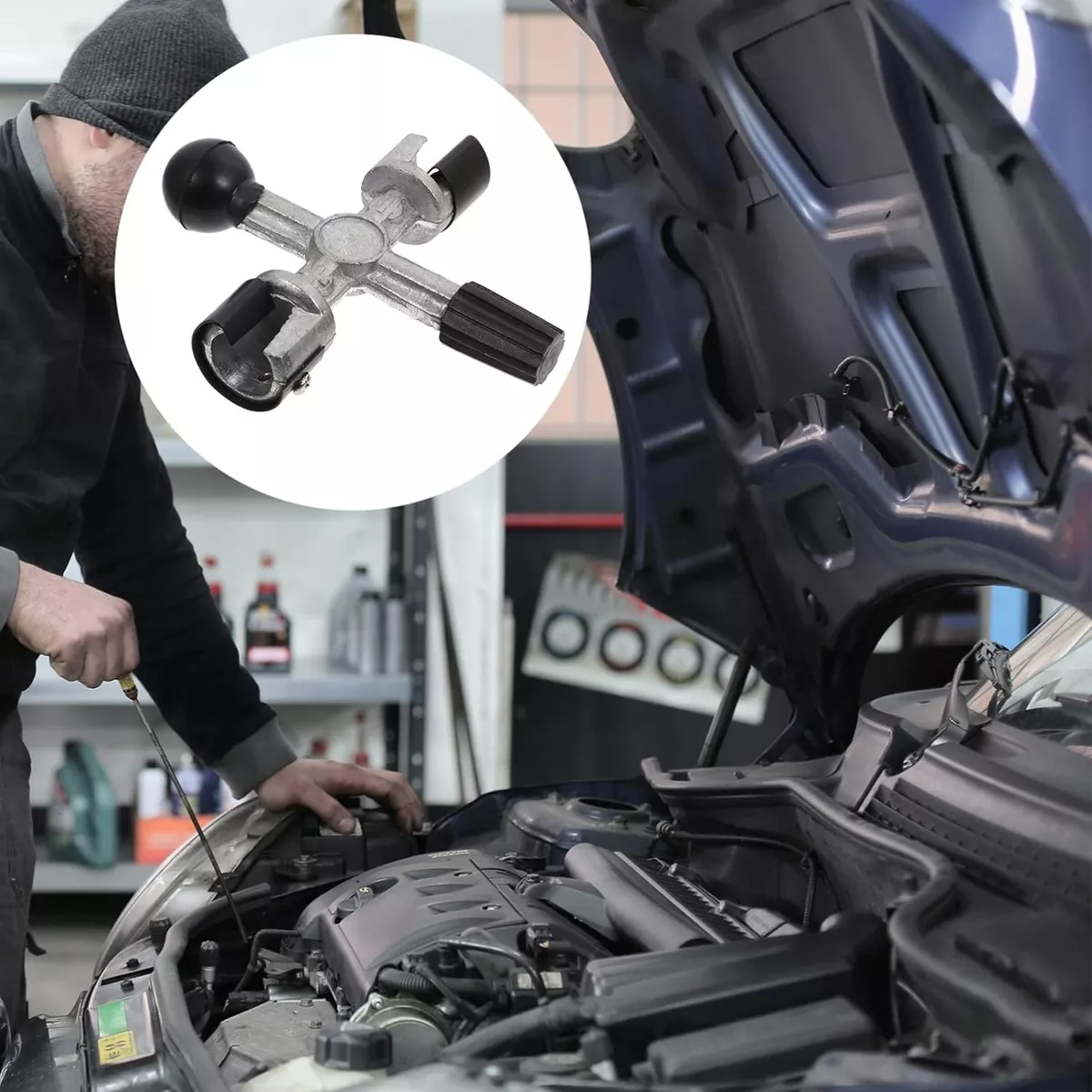 LIMPIADOR DE TERMINALES Y BORNES DE BATERÍA DGP 6-12V 4TIPOS - 2