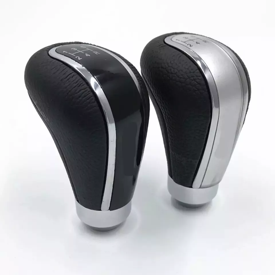 POMO PALANCA CAMBIO 5TA ECOCUERO DISEÑO AUTO TUNING UNIVERSA - 3