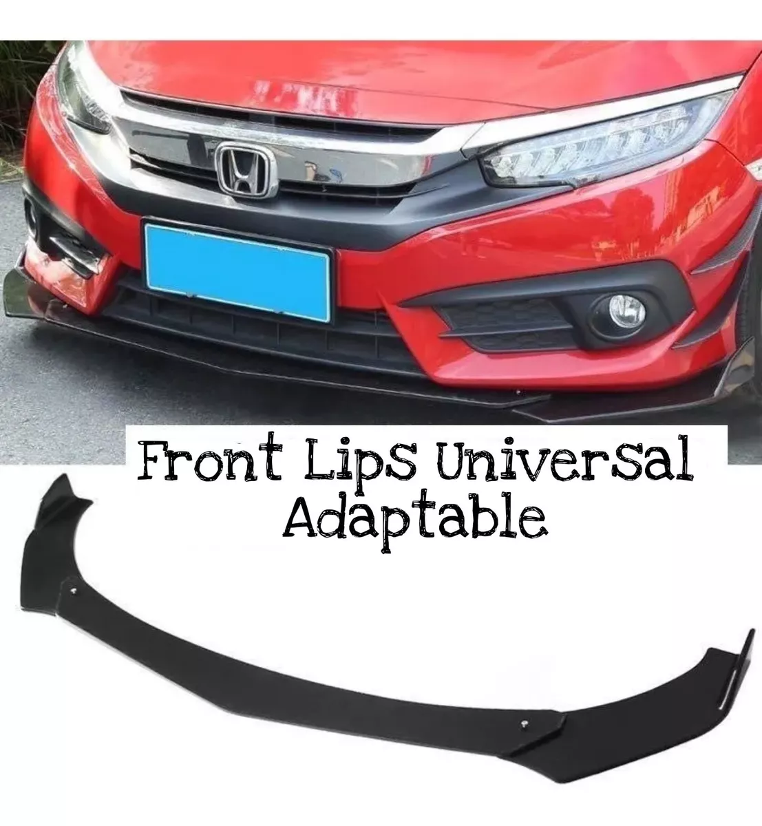 LIP FRONTAL COMPLETO PARACHOQUE FRONT LIP UNIVERSAL AUTO/R&C - 2