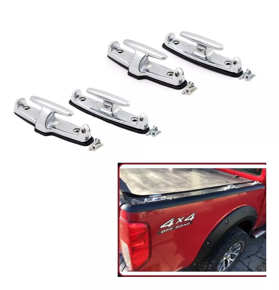 X4 GANCHOS AMARRE MARINO UNIVERSAL PARA CAMIONETA PICKUP 4X4 - 1