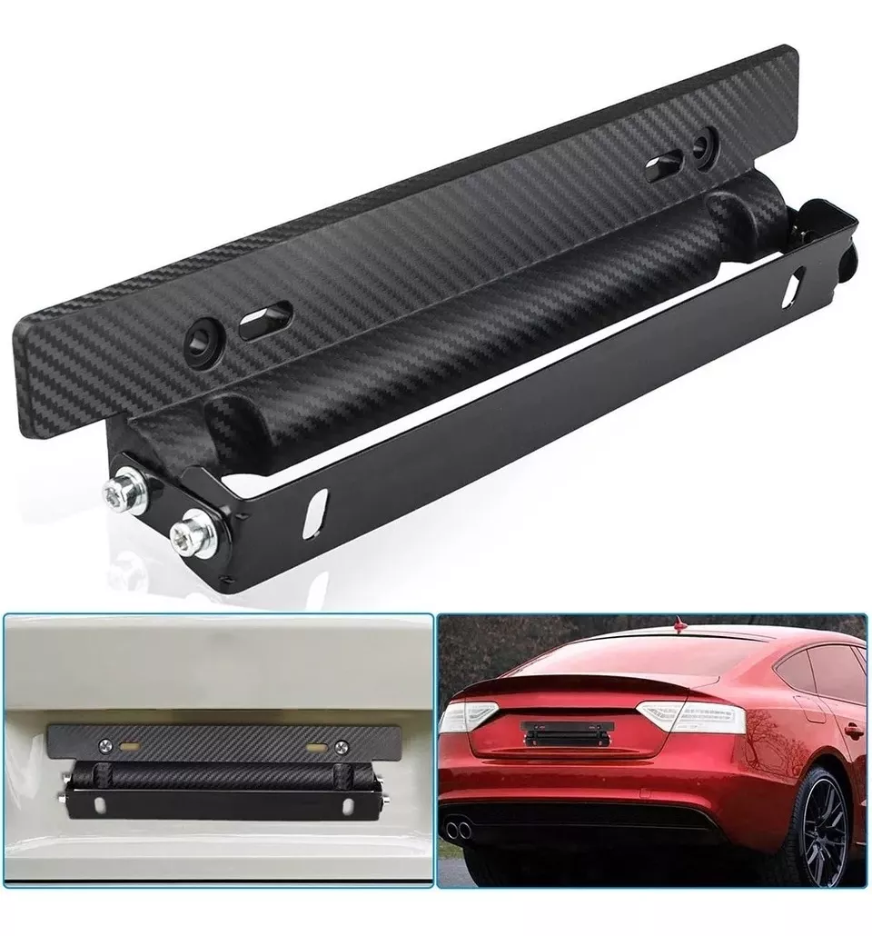 PORTA PATENTE AJUSTABLE UNIVERSAL PARA AUTO TUNING /R&C - 2