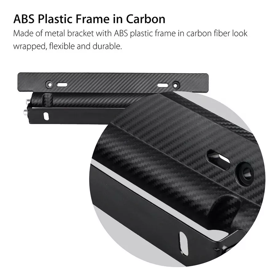 PORTA PATENTE AJUSTABLE UNIVERSAL PARA AUTO TUNING /R&C - 3