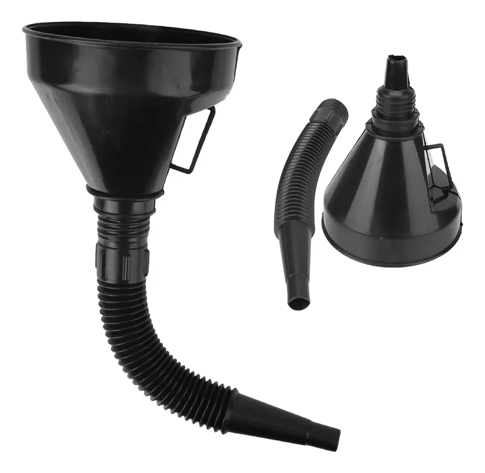 EMBUDO FLEXIBLE CN FILTRO MULTIUSO ACEITE PARAFINA COMBUSTIB - 1
