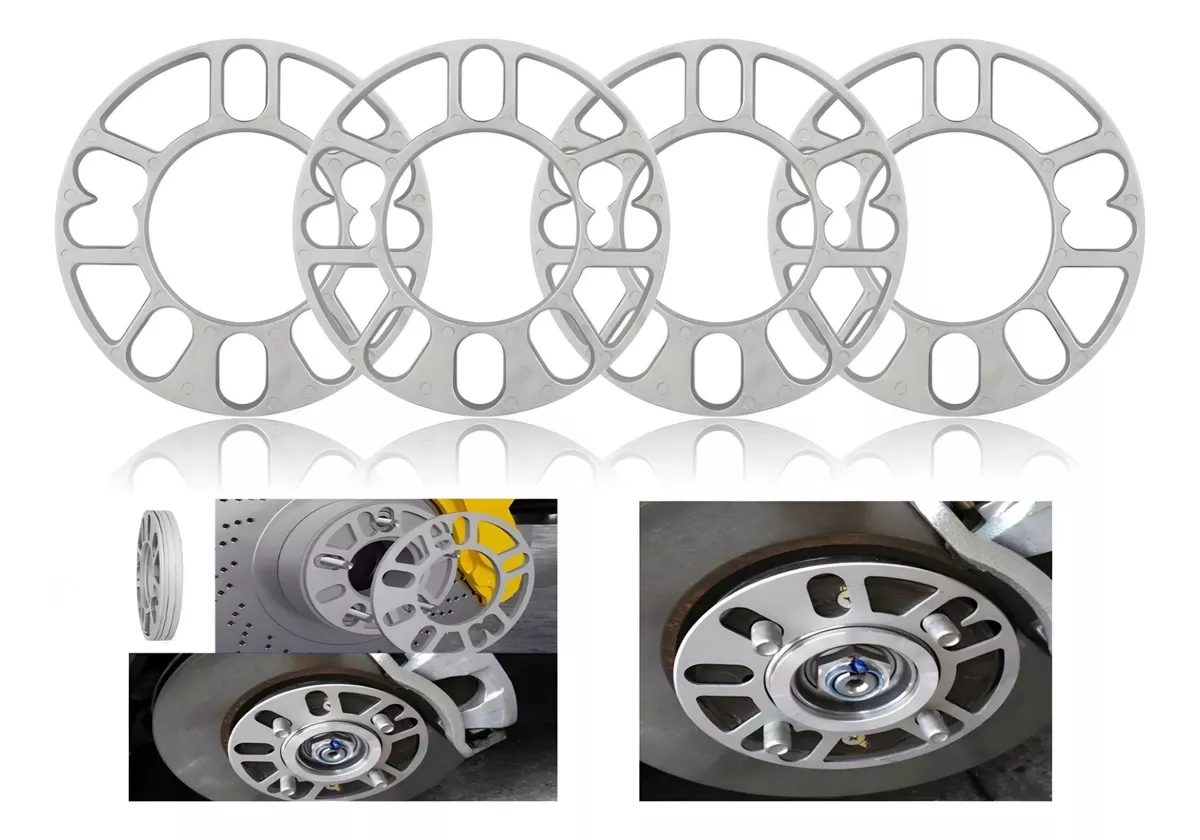 X4 ESPACIADOR DE LLANTA 8MM 4X100 4X108 4X1145X1005X1105X114 - 1