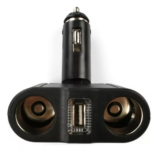 ENCENDEDOR DOBLE ADAPTADOR +USB 100W 12-24V SPLITTER ENCENDE - 3