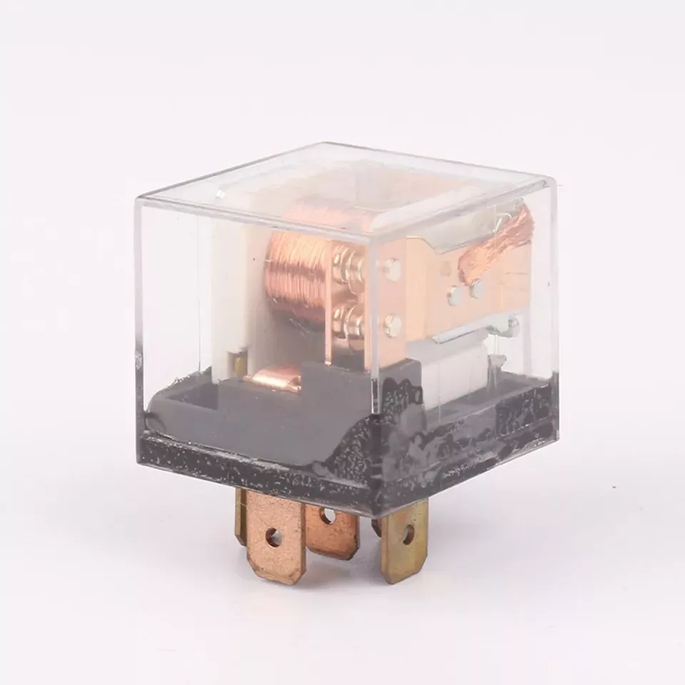 RELAY TRANSPARENTE 12V 100A 5 PATAS RELÉ AUTO 5 PINES /RYC - 4